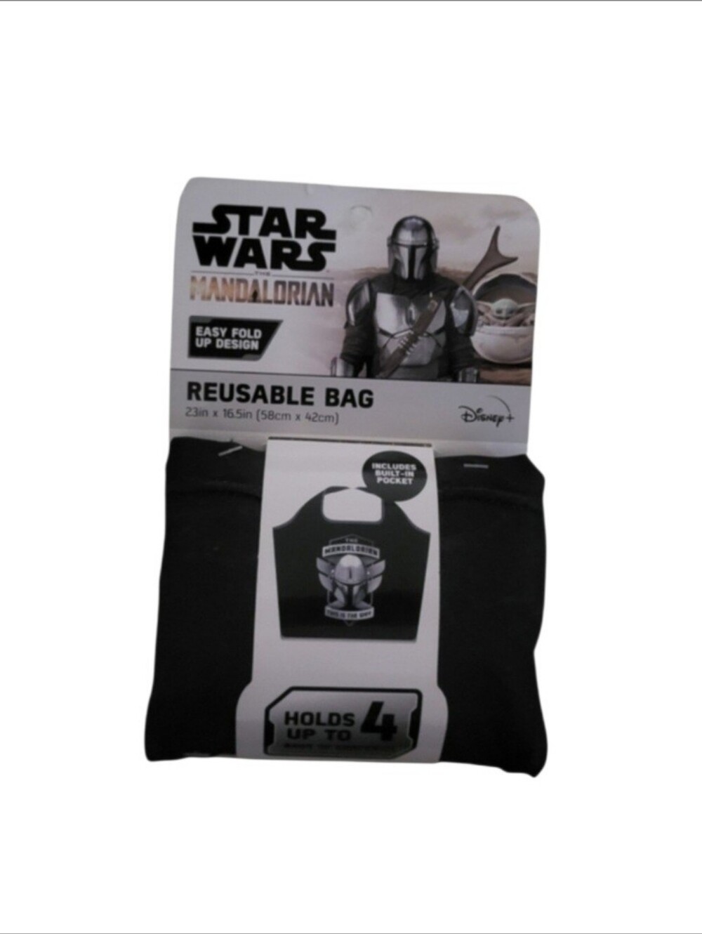 NEW Disney Star Wars The Mandalorian Reusable Bag